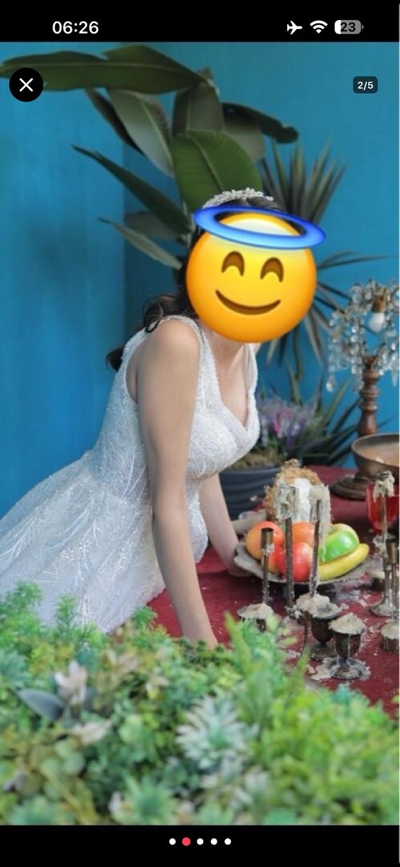 Gelinik sadece 1saatlik çekimde giyildi - Görsel 4