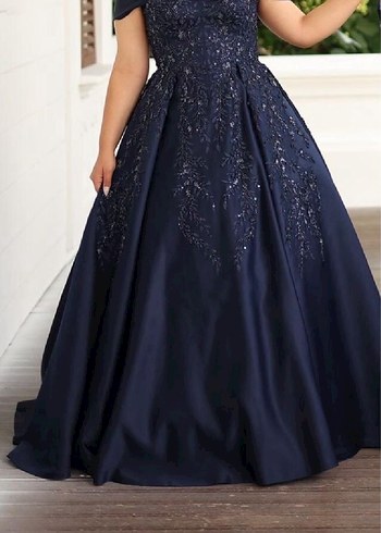 Drapeli Lacivert nişanlık - Görsel 4