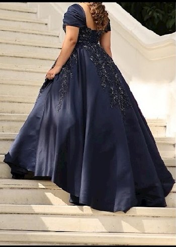 Drapeli Lacivert nişanlık - Görsel 3