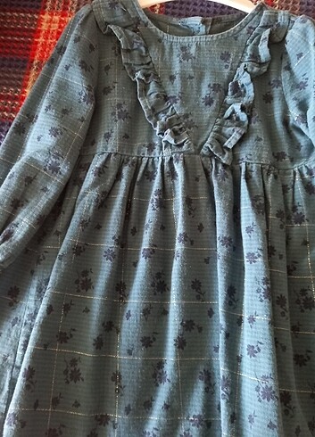 Cıtır cicek elbise tam mevsimlik - Görsel 3