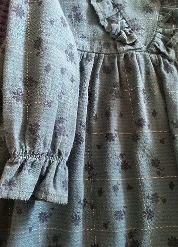 Cıtır cicek elbise tam mevsimlik - Görsel 4