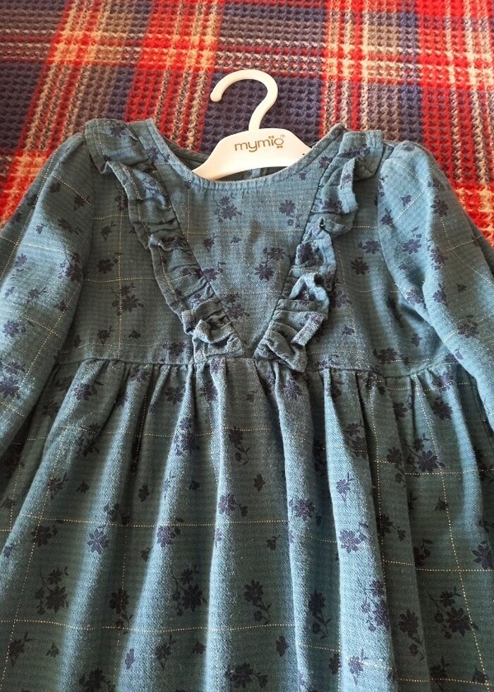 Cıtır cicek elbise tam mevsimlik - Görsel 2