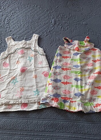 BG Elbise cift elbise cok cici keten viskon pamuk astarli - Görsel 3