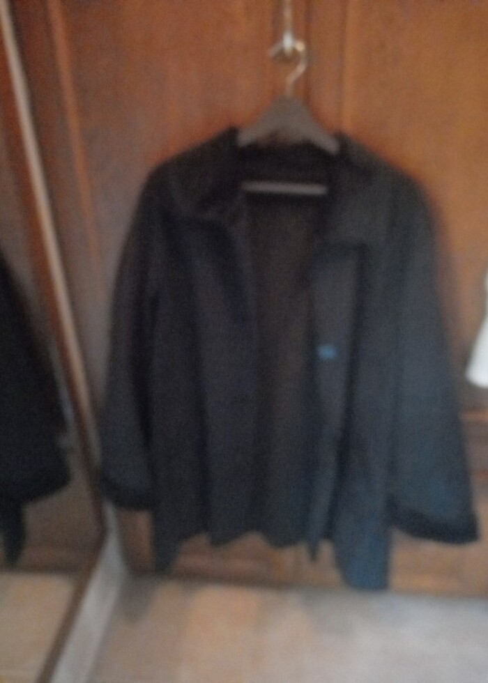 Süet deri ici kürklü kaban - Görsel 3