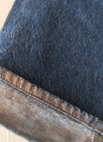 Zara denim kot pantalon - Görsel 2