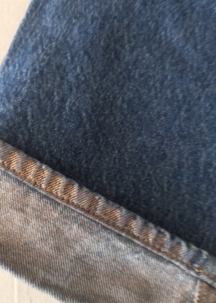 Zara denim kot pantalon - Görsel 2