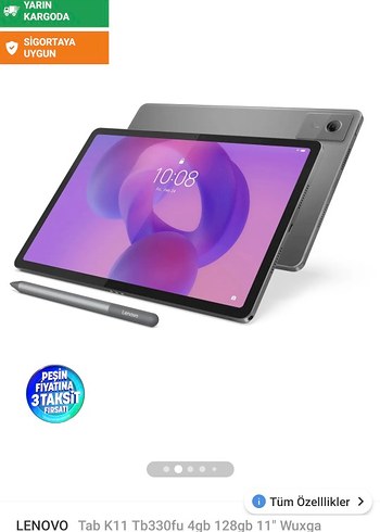 Lenovo Tab K11 Tb330fu 11