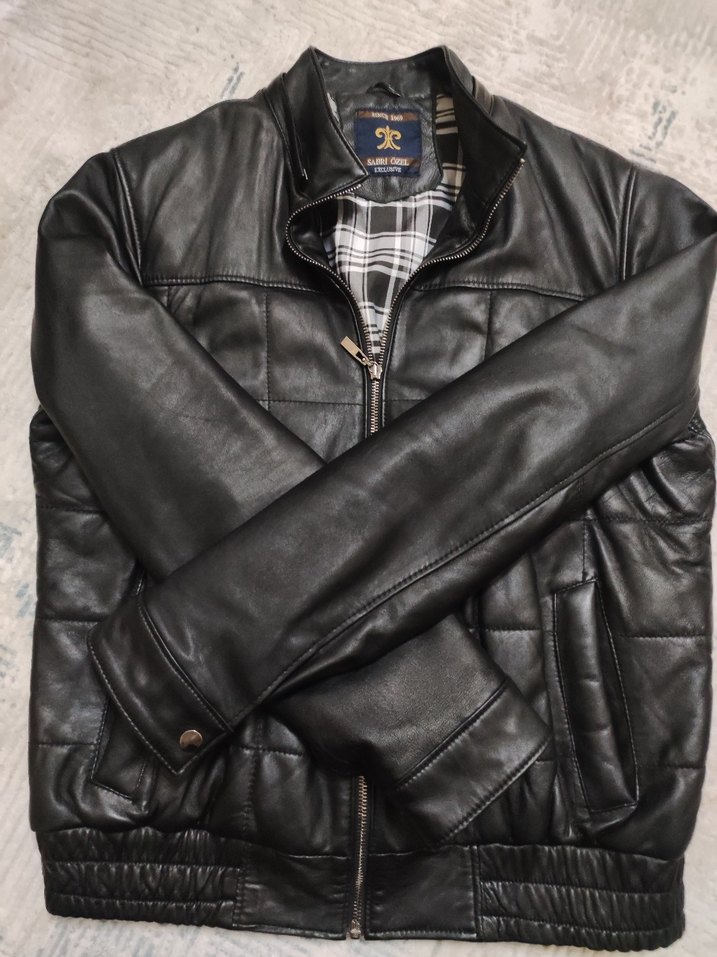 hakiki deri mont - Görsel 5