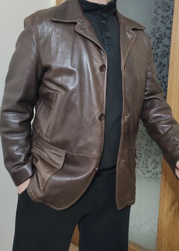 hakiki deri ceket - Görsel 3