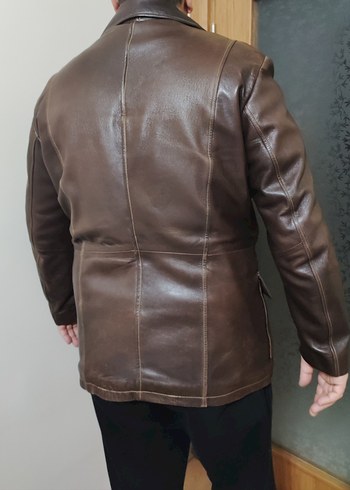 hakiki deri ceket - Görsel 5