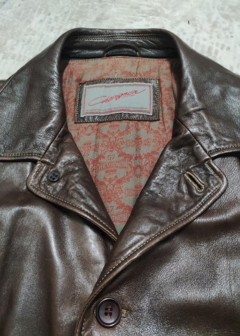 hakiki deri ceket - Görsel 8