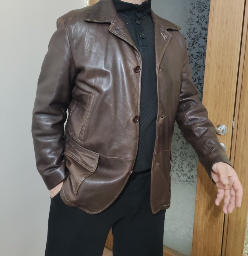 hakiki deri ceket - Görsel 3