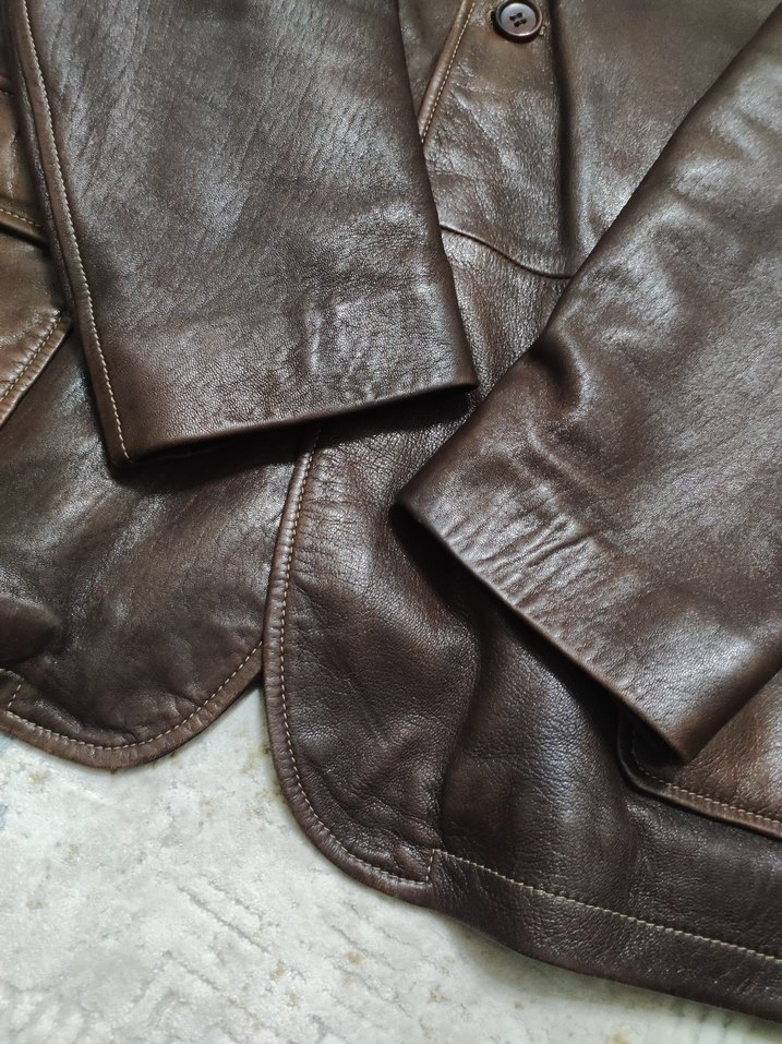 hakiki deri ceket - Görsel 4