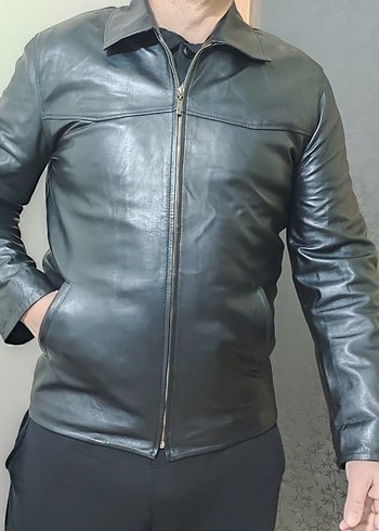 hakiki deri ceket - Görsel 8