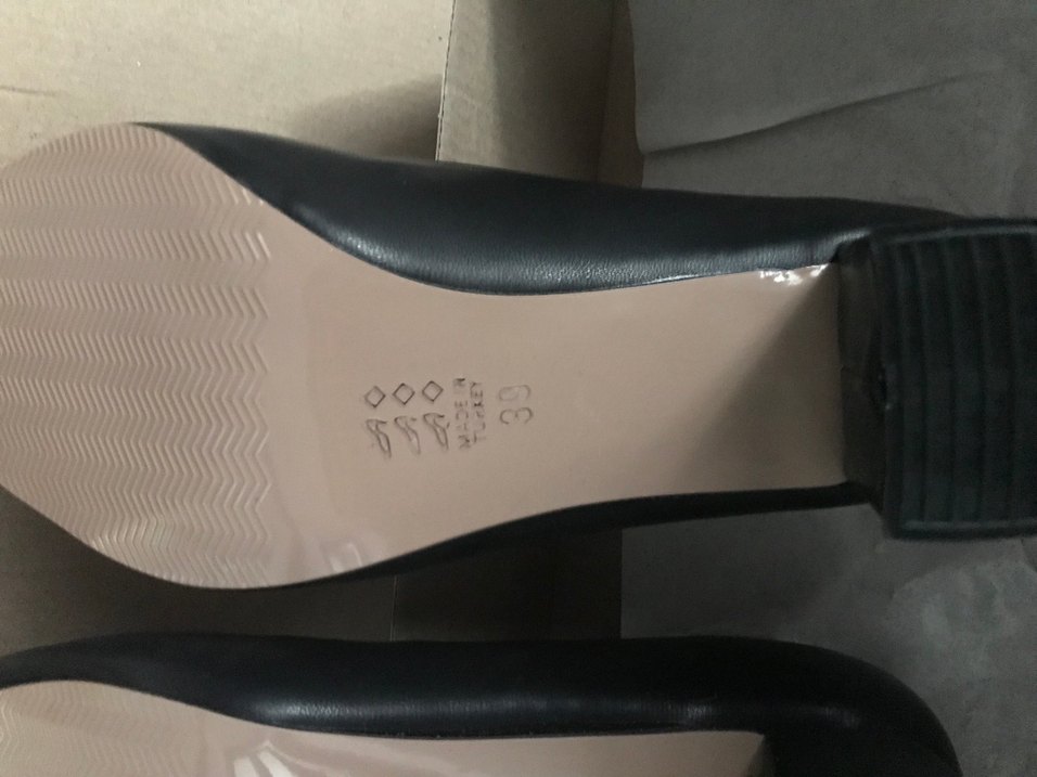 Siyah Stiletto Topuklu Kadın Ayakkabı 5 cm. - Görsel 3