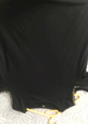 DeFacto Zincir Detaylı SiyahKadın Bluz - Görsel 7