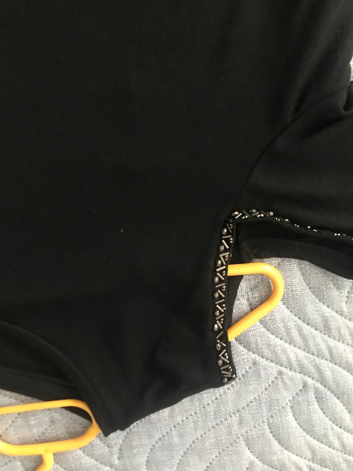 DeFacto Zincir Detaylı SiyahKadın Bluz - Görsel 5