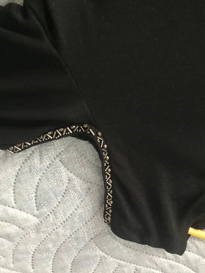 DeFacto Zincir Detaylı SiyahKadın Bluz - Görsel 4