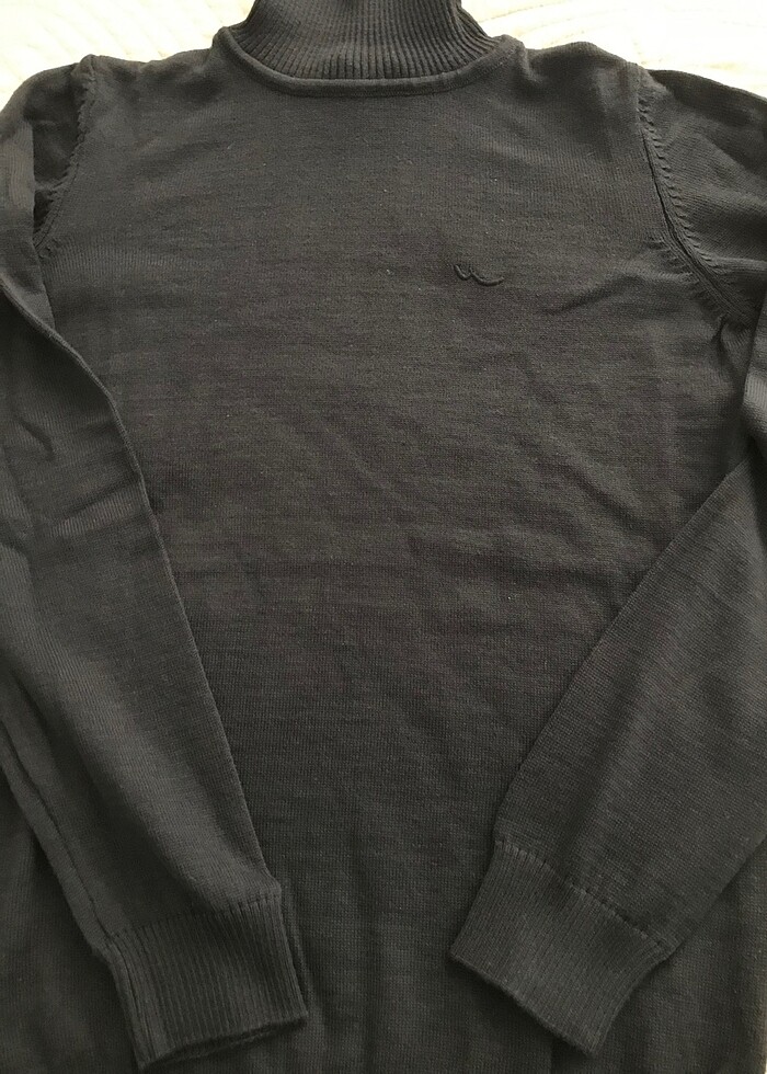 Lacivert Boğazlı Kazak-Erkek çocuğu - Görsel 4