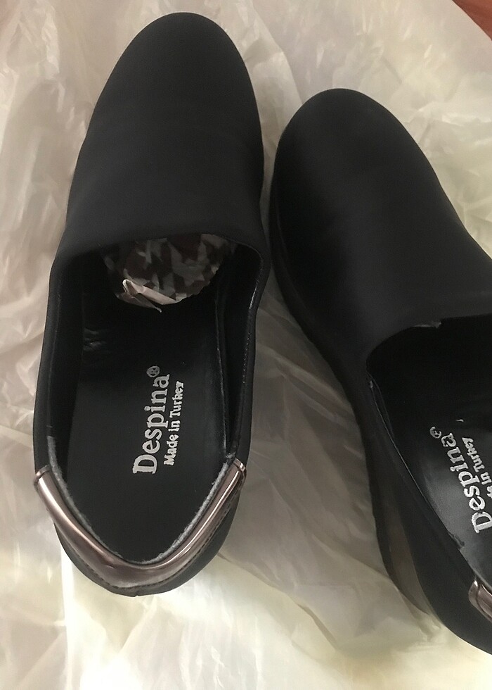 Siyah Dolgu Ayakkabı - Görsel 3