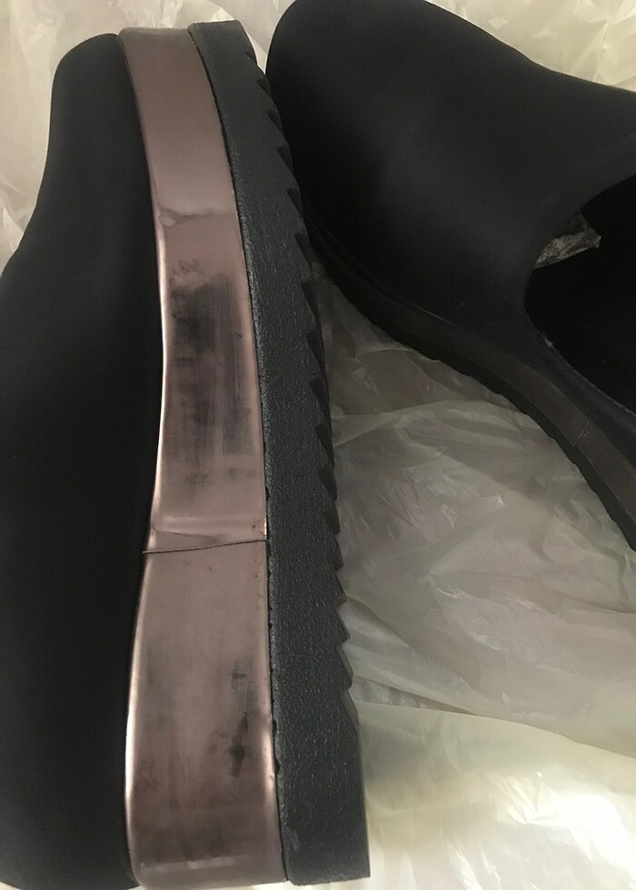 Siyah Dolgu Ayakkabı - Görsel 2