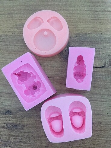 Bebek magnet silikon kalıpları