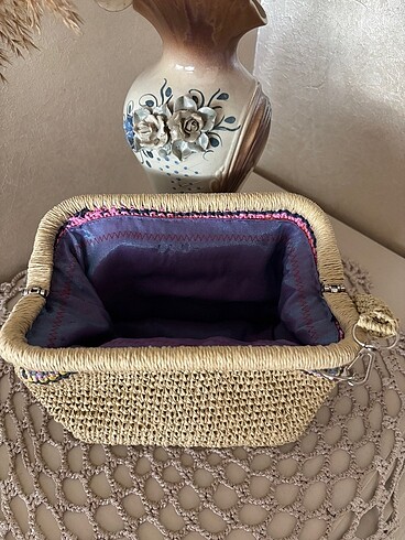 El örgüsü kol çantası - Görsel 5