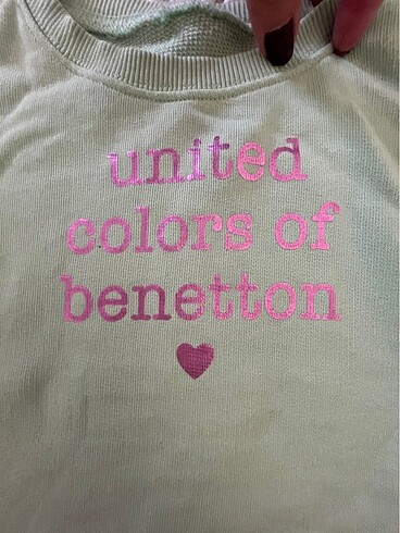 Benetton Benetton kız çoçuk sweatshirt
