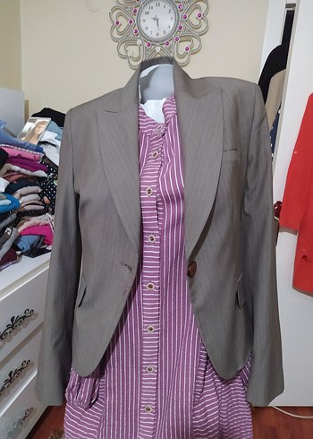 Hobby Life Düğmeli Kadın Blazer Ceket