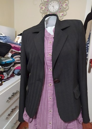 Hobby Life Düğmeli Kadın Blazer Ceket