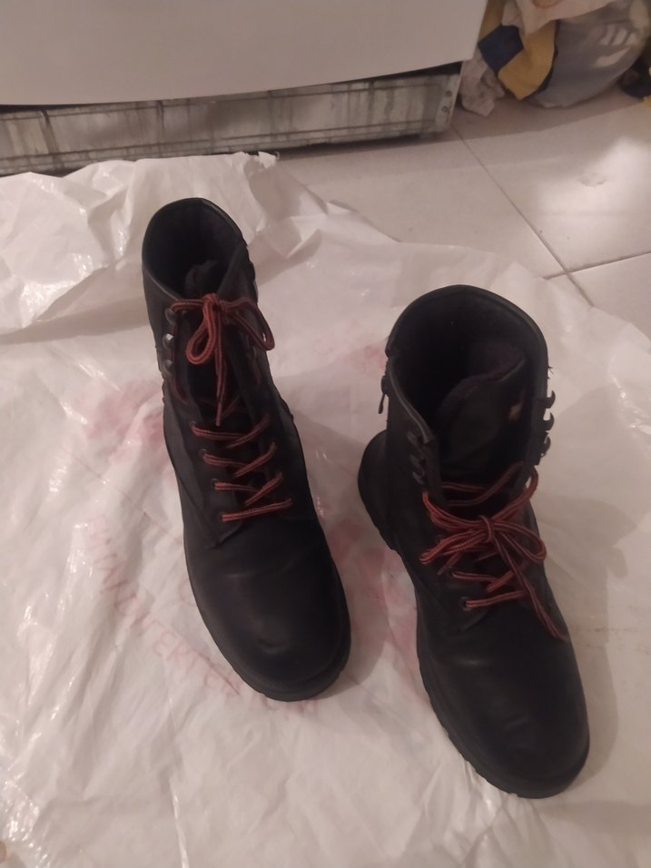 Siyah Bağcıklı Stiletto Topuk Bot - Görsel 2