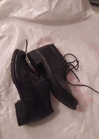 Siyah Erkek Gotik Kauçuk Botlar - Görsel 4