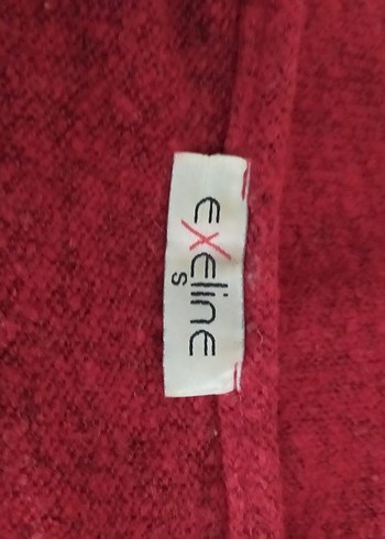 Kırmızı V Yaka Triko Elbisesi - Görsel 4