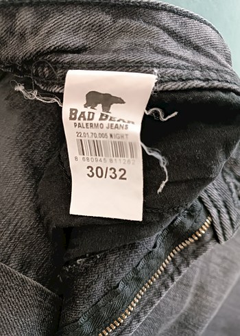 Gri Regular Fit Erkek Denim Pantolon - Görsel 5