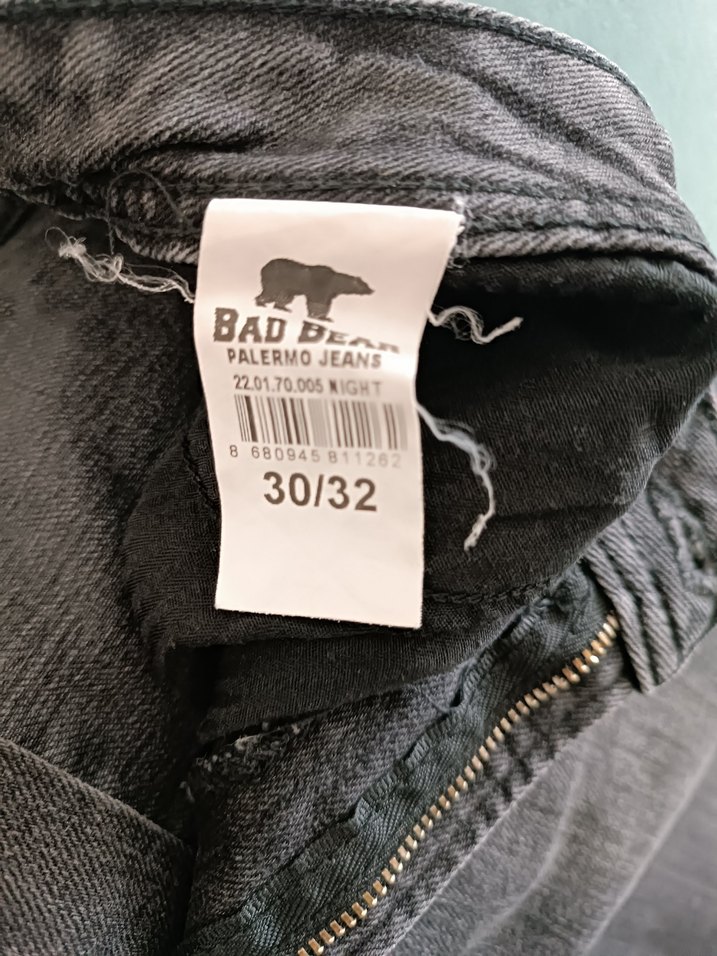 Gri Regular Fit Erkek Denim Pantolon - Görsel 5