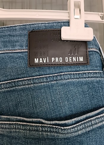 Erkek Mavi Denim Regular Fit Yırtık Jean - Görsel 9