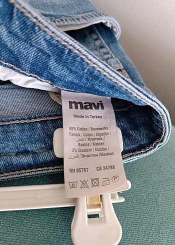 Erkek Mavi Denim Regular Fit Kot Pantolon - Görsel 4