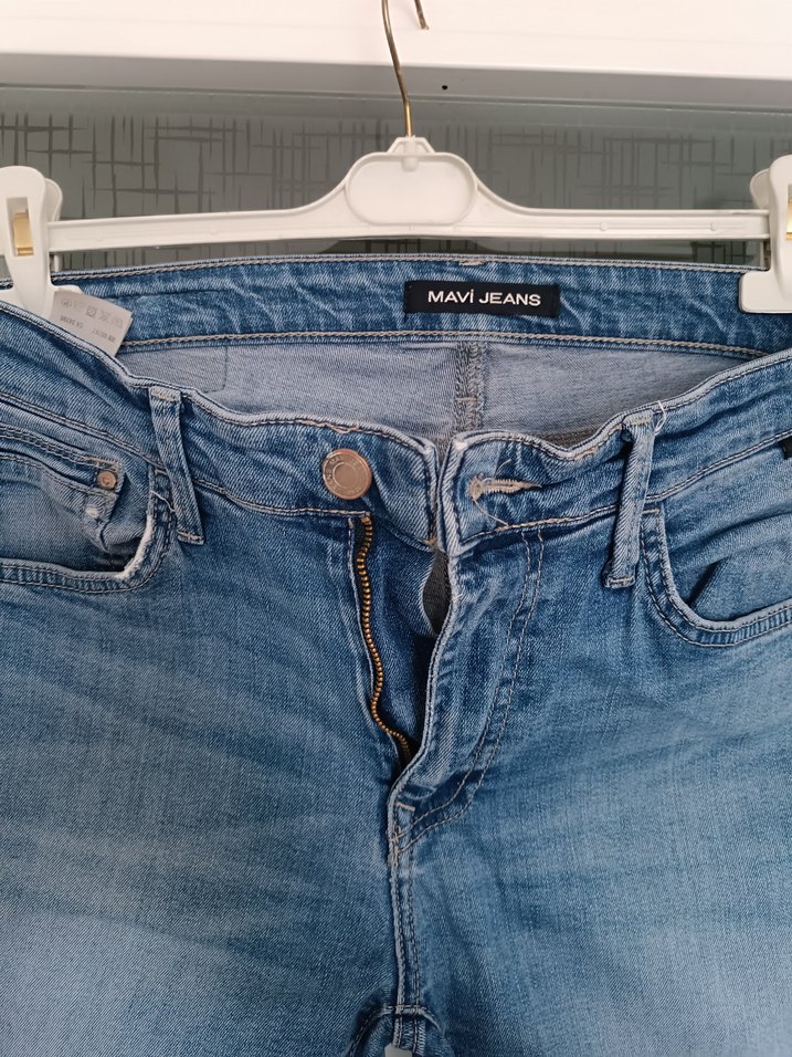 Erkek Mavi Denim Regular Fit Kot Pantolon - Görsel 2