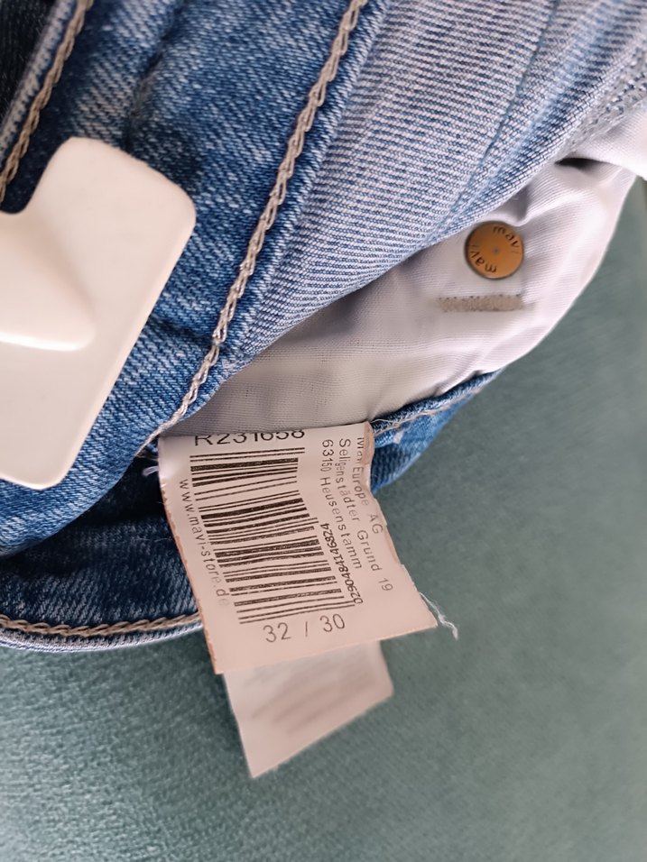 Erkek Mavi Denim Regular Fit Kot Pantolon - Görsel 5