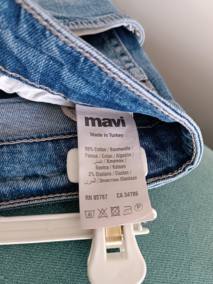 Erkek Mavi Denim Regular Fit Kot Pantolon - Görsel 4
