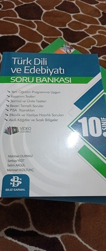 Bilgi Sarmal Yayınları 10. Sınıf Türk Dili ve Edebiyatı Soru Ban