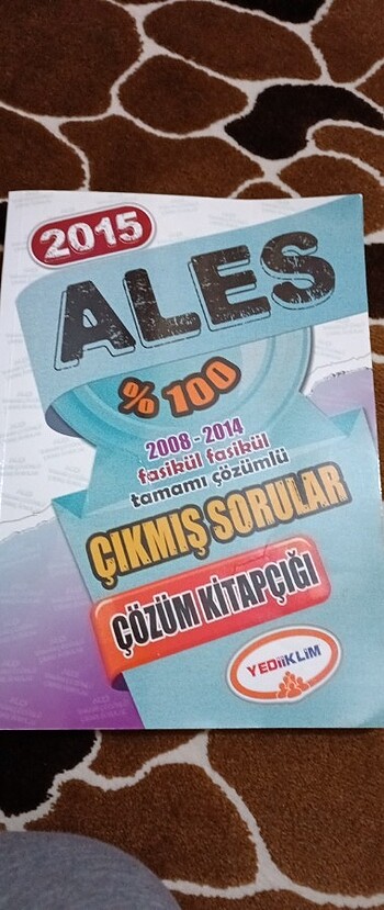 ALES yedi iklim 2008-2015 çıkmış sorular 