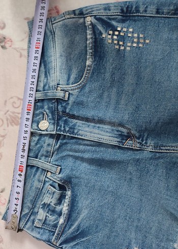 s Beden Mavi jean Kadın Kot Pantolon