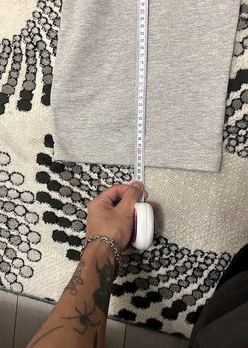 Gri baggy eşofman - Görsel 3