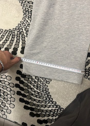 Gri baggy eşofman - Görsel 4