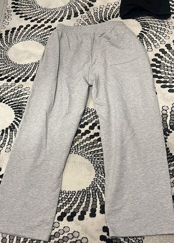 Gri baggy eşofman - Görsel 2