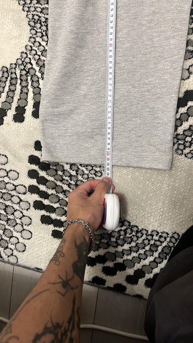 Gri baggy eşofman - Görsel 3