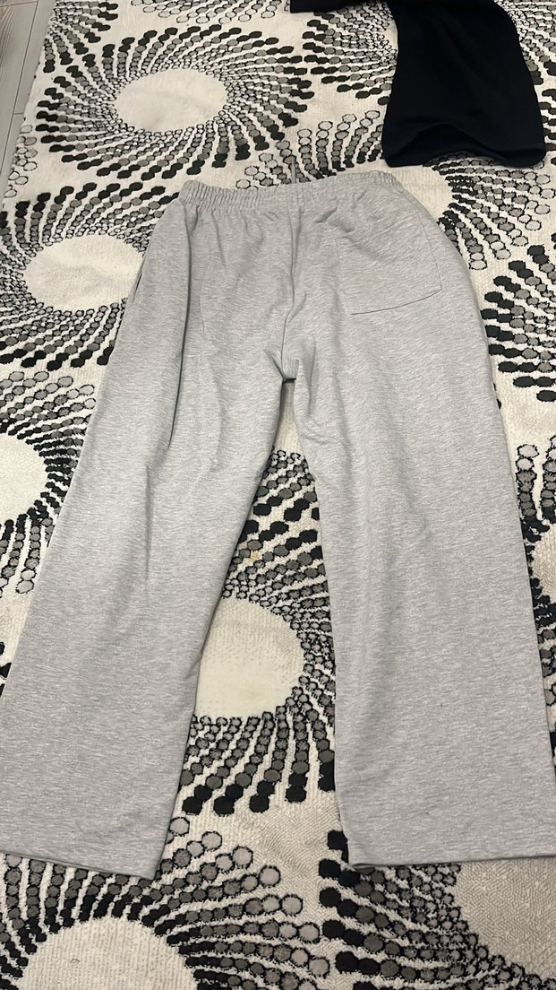 Gri baggy eşofman - Görsel 2