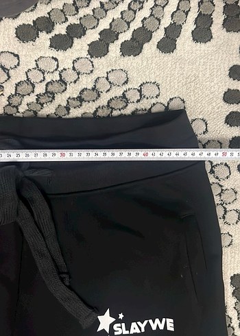 Siyah baggy eşofman - Görsel 5