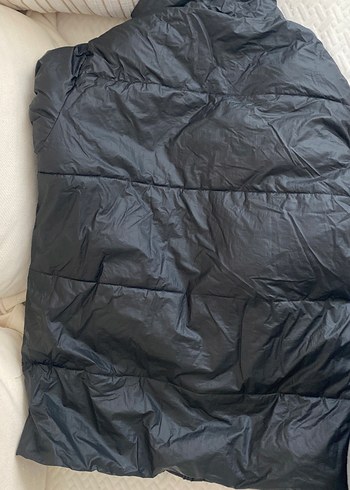 Düğmeli Siyah Midi Kışlık Kadın Mont - Görsel 5